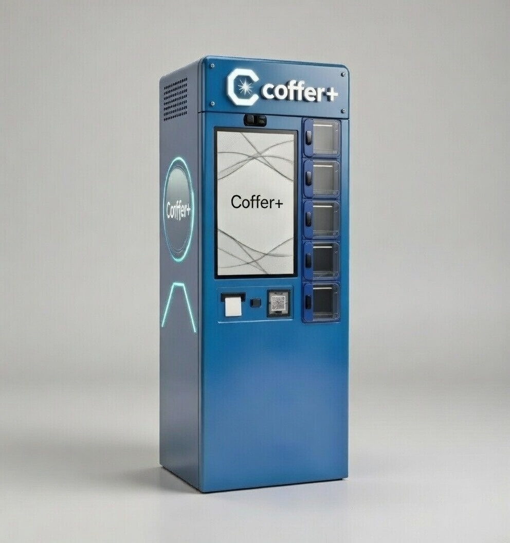 Coffer+ kiosk